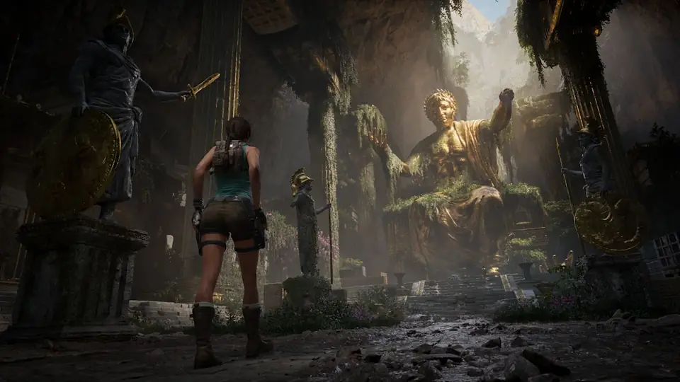 Tomb Raider Legacy of Atlantis official artwork used for preorder decision context